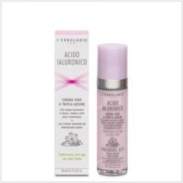 L'ERBOLARIO Crème faciale à l'acide hyaluronique peaux mixtes 50ml