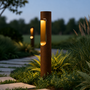Medinipur Balise LED extérieure 60 cm, 10 W, brun rouille, 3000 K