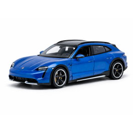 DEQUBE PORSCHE TAYCAN TURBO S CROSS TURISMO 1:36 AZUL