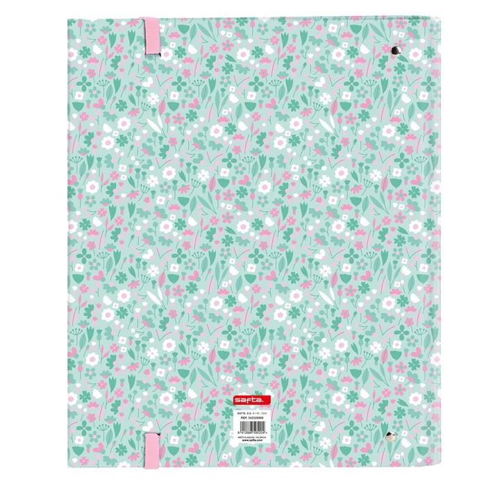 Reliure à anneaux Safta Cuore Menthe 27 x 32 x 3.5 cm