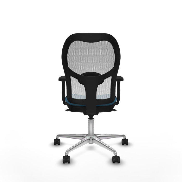 Piqueras y Crespo Chaise de Bureau 2D086N0 Blanc Vert pétrole