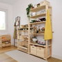 Astigarraga Evolution 5 Étagère en Pin massif 76,5 x 38,5 x 174,5 cm