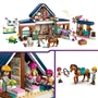 LEGO Friends 42688 L'Écurie et l'École d'Équitation - Jouet de Construction avec Chevaux et Mini-Poupées, Dès 7 Ans