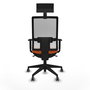 Chaise de Bureau Piqueras y Crespo 1D066G1 Orange