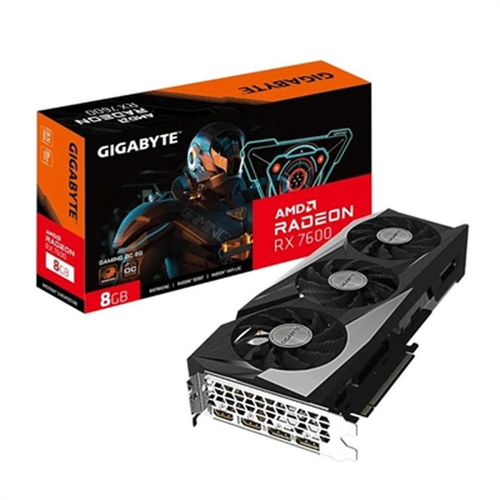 Carte Graphique Gigabyte Radeon RX 7600 GAMING OC 8G 8 GB GDDR6