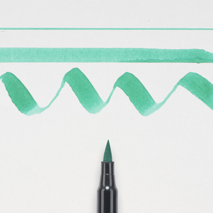 Sakura Koi Stylo Pinceau de Coloriage Bleu Vert Pâle