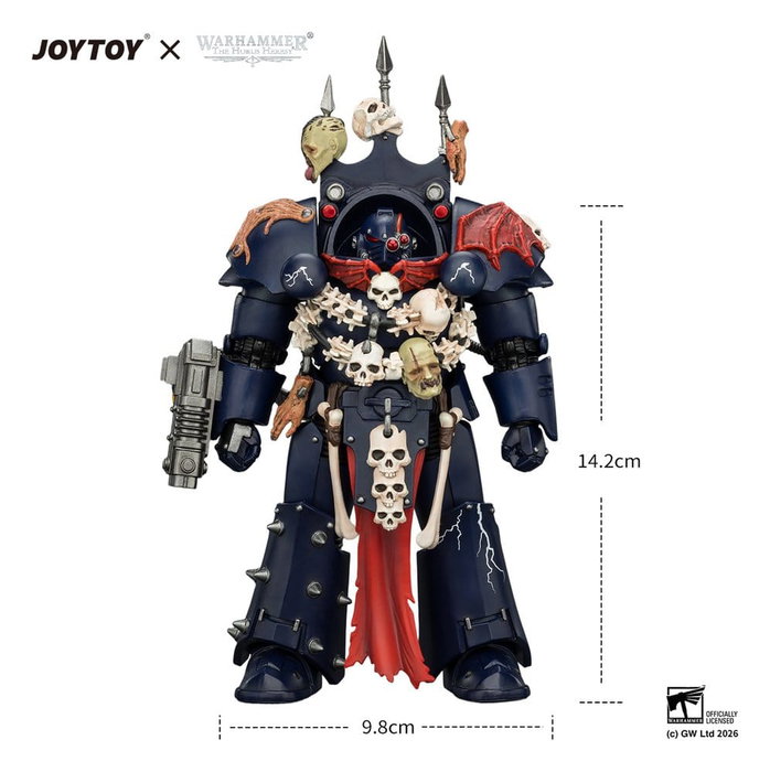 Joy Toy (CN) Warhammer The Horus Heresy Night Lords Legion Praetor en armure Tartaros Terminator 14,2 cm