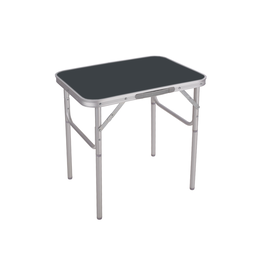 Marbueno 10012 - Table pliante aluminium avec poignée 60x45x60 cm pour camping et plage, hauteur réglable