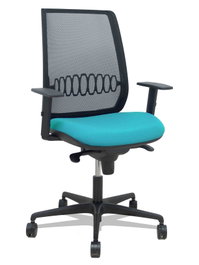 PIQUERAS Y CRESPO Chaise de Bureau Alares Synchro Turquoise
