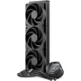Cooler Master MasterLiquid 360 Atmos Stealth MLX-D36M-A24PK-R1 - Watercooling tout-en-un pour CPU - Radiateur 360 mm avec 3 ventilateurs 120 mm - Compatible Intel et AMD