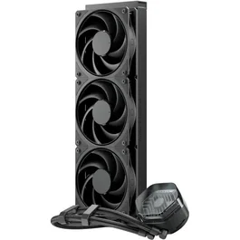 Cooler Master MasterLiquid 360 Atmos Stealth MLX-D36M-A24PK-R1 - Watercooling tout-en-un pour CPU - Radiateur 360 mm avec 3 ventilateurs 120 mm - Compatible Intel et AMD