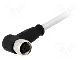 HARTING Connecteur M8 3 broches avec fiche mâle et câble de 2m