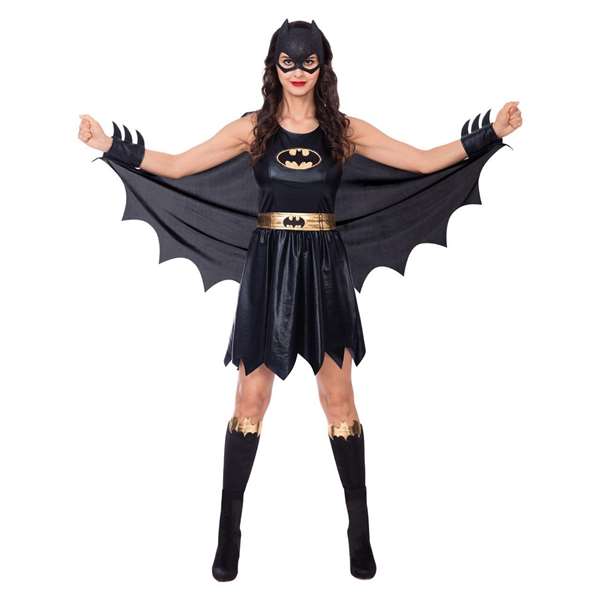 W.B. Batgirl Déguisement pour Adultes Taille XL (42/44) - Noir