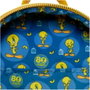 Loungefly Mochila en Peluche Looney Tunes Piolín 80th Anniversary – Sac à Dos Animé avec Ailes Mobiles, 22,8 cm