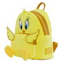 Loungefly Mochila en Peluche Looney Tunes Piolín 80th Anniversary – Sac à Dos Animé avec Ailes Mobiles, 22,8 cm