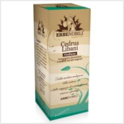 ERBENOBILI CEDRO DEL LIBANO bourgeons de cèdre du Liban macérés glycériné 50ml ERBENOBILI CEDRO DEL LIBANO bourgeons de cèdre du Liban macérés glycériné 50ml