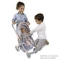 Decuevas Coche Coco - Poussette de poupée 3 en 1 pliable avec sac à dos, pour poupées jusqu'à 48 cm, dimensions 41x62x70 cm