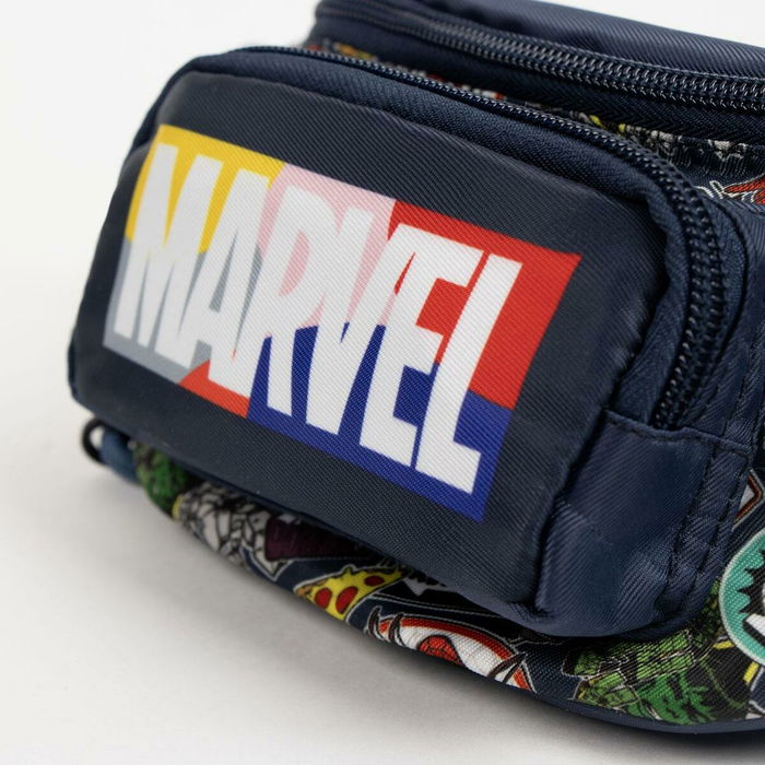 Sac banane The Avengers Bleu foncé 25,0 x 11,0 x 1,6 cm