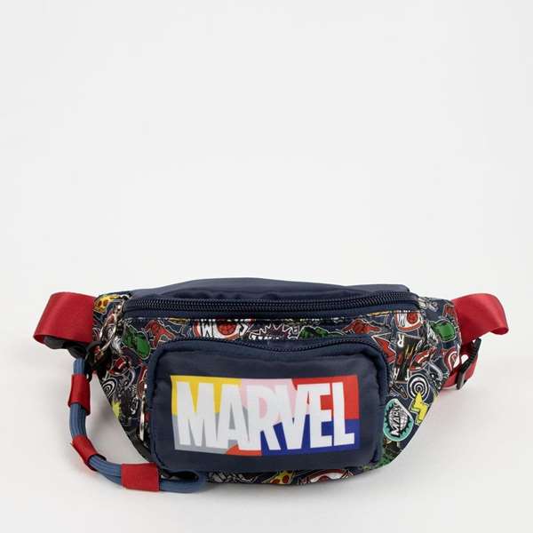 Cerdá Sac Banane Avengers 25 x 11 x 1.6 cm, Bleu Foncé, Licencie Marvel Cerdá Sac Banane Avengers 25 x 11 x 1.6 cm, Bleu Foncé, Licencie Marvel
