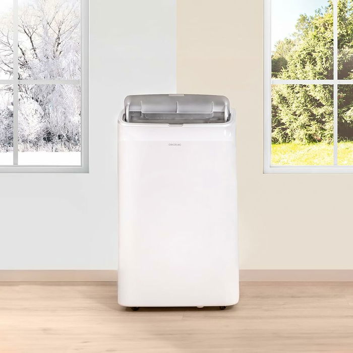 Climatiseur Portable Cecotec ForceClima 12800 Soundless Heating Connected A 1340 W Blanc