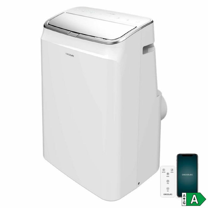 Climatiseur Portable Cecotec ForceClima 12800 Soundless Heating Connected A 1340 W Blanc