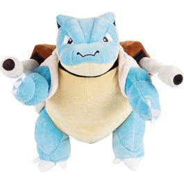 JAZWARES Peluche Pokemon Blastoise 27 cm, Figurine en Peluche
