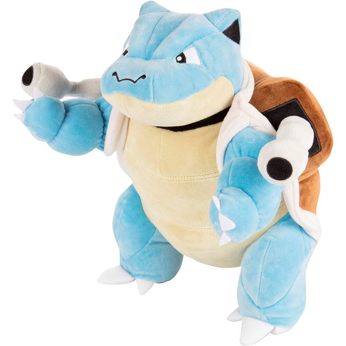 JAZWARES Peluche Pokemon Blastoise 27 cm, Figurine en Peluche