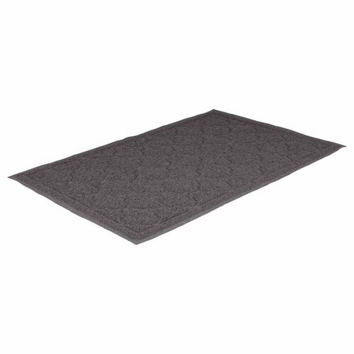 Tapis de Litière pour Chat Trixie Anthracite PVC 60 × 90 cm XXL