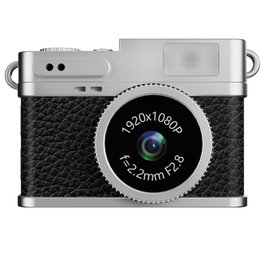 Easypix MiniPro XS1 - Appareil photo numérique miniature rétro Black / Silver