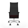 Piqueras y Crespo Chaise de Bureau Albacete Rouge et Noire