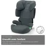 Cybex Siège Auto Réhausseur Solution X i-Fix - 3 à 12 ans (15-50 kg, 100-150 cm) - Gris, Sécurité R129/03, ISOFIX, L.S.P. pour Chocs Latéraux