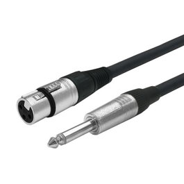 Vivolink Câble Audio XLR Femelle vers Jack Mono 6,35 mm TS - 6 mètres