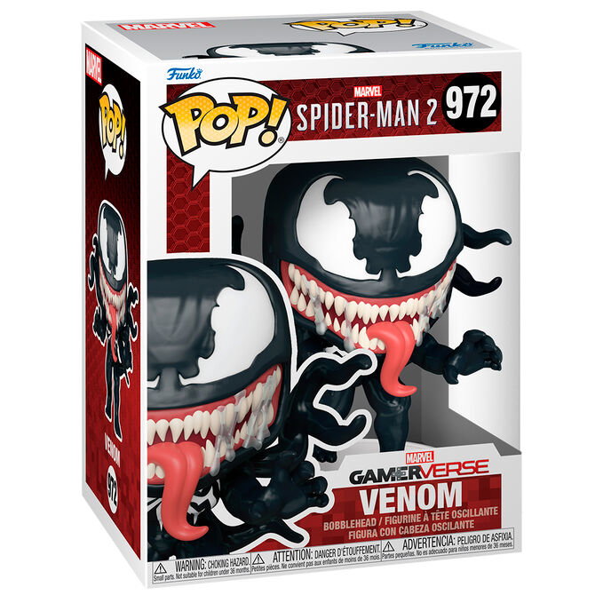 FUNKO Figurine Vinyl POP Marvel Spiderman 2 - Venom Harry Osborn - 9 cm avec boîte FUNKO Figurine Vinyl POP Marvel Spiderman 2 - Venom Harry Osborn - 9 cm avec boîte