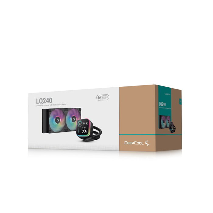 DeepCool LQ240 AIO LED Digital Display Noir DeepCool LQ240 AIO LED Digital Display Noir