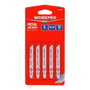 Lame scie Workpro T118BF Scie sauteuse Métal 5 Pièces (5 Unités)