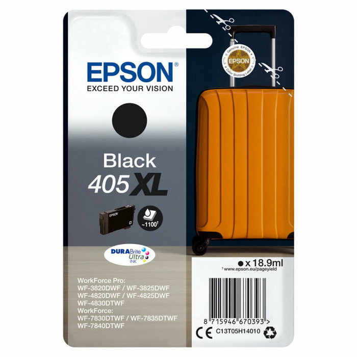 Epson Cartouche d'encre 405XL Noir C13T05H14010 Epson Cartouche d'encre 405XL Noir C13T05H14010