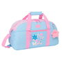 Sac de sport BlackFit8 Smile Rose Bleu clair 50 x 26 x 20 cm
