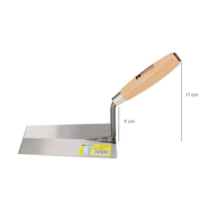 WOLFPACK LINEA PROFESIONAL Peigne 341-A manche bois 180 mm