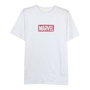 T-shirt à manches courtes homme Marvel Blanc Adultes XL
