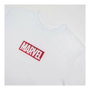T-shirt à manches courtes homme Marvel Blanc Adultes XL