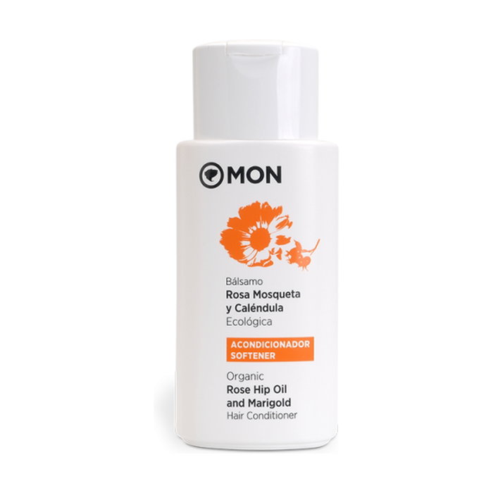 Mon Deconatur Baume Après-Shampooing Doux à la Rose Musquée et Calendula Bio 200 ml