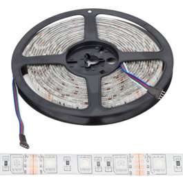 Pack de 4 Bandes LED SMD5050 12V 72W 4200Lm RGB 5m