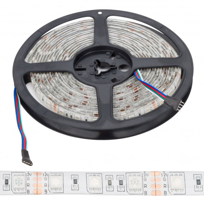 Pack de 4 Bandes LED SMD5050 12V 72W 4200Lm RGB 5m Pack de 4 Bandes LED SMD5050 12V 72W 4200Lm RGB 5m
