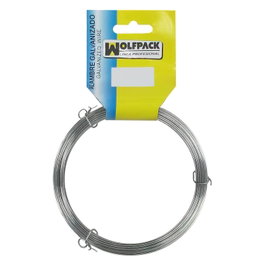 WOLFPACK LINEA PROFESIONAL Fil de fer galvanisé Maurer, Bobine 1000g, 1,1mm
