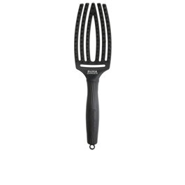 Olivia Garden Brosse à doigts en poignard Nylon Noir Intense #M 1 u - Technologie ionique antistatique