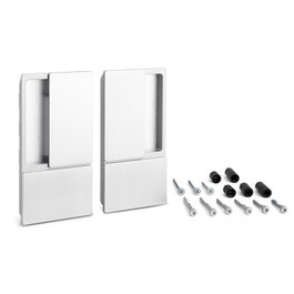 CERRAD/PICAP. MAGNETICOS Poignée Wave pour porte battante aveugle, chrome satiné