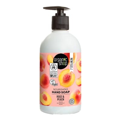 Organic Shop Savon pour les Mains Nutritif Rose-Pêche 500 ml Organic Shop Savon pour les Mains Nutritif Rose-Pêche 500 ml