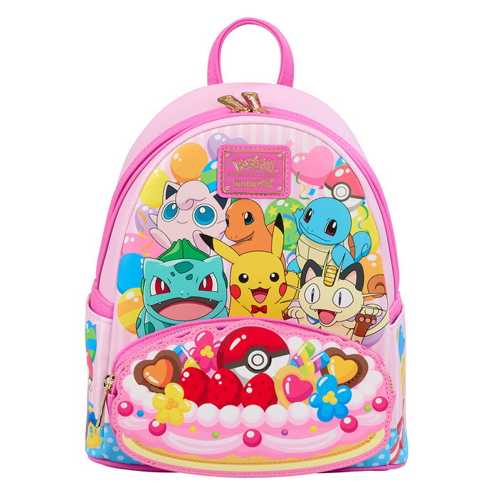 LOUNGEFLY Sac à dos Friends Party Pokemon 26cm LOUNGEFLY Sac à dos Friends Party Pokemon 26cm