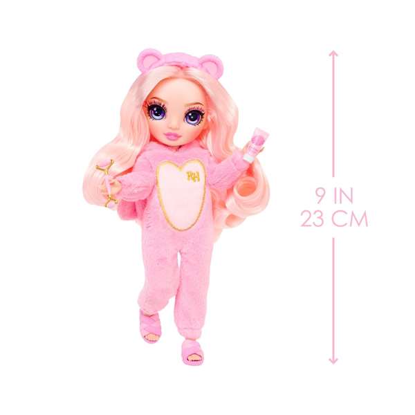 Rainbow High Poupée Bella Junior High Pyjama Party Rose