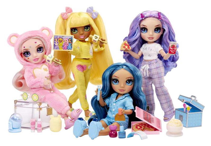 Rainbow High Poupée Bella Junior High Pyjama Party Rose
